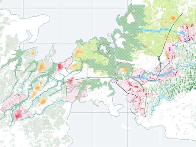 schéma de territoire de la guadeloupe a grande échelle